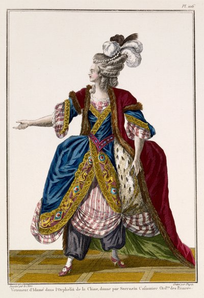 Costume of the Dame in 